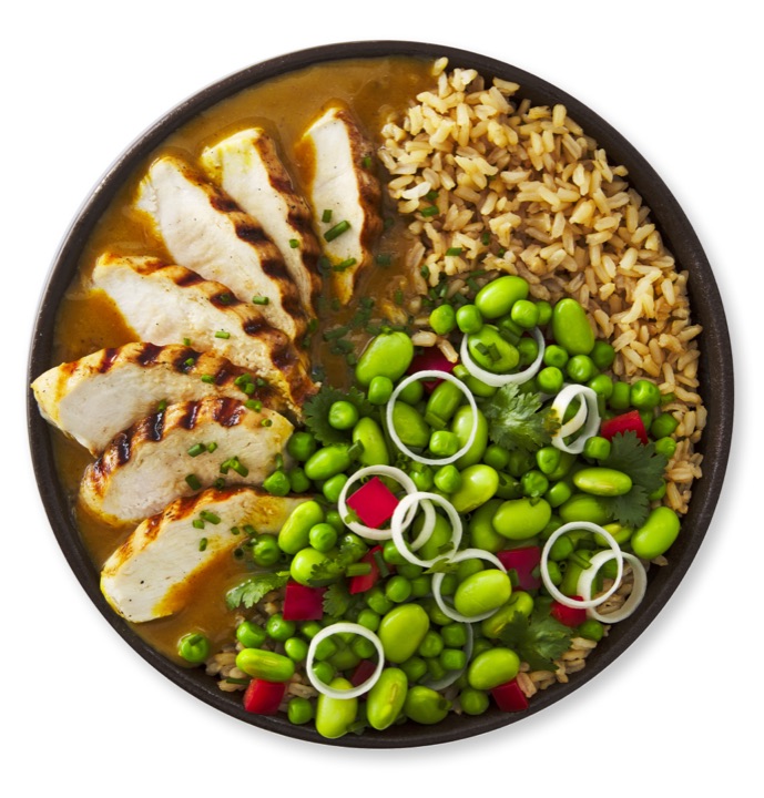 grilled katsu chicken curry from the itsu menu