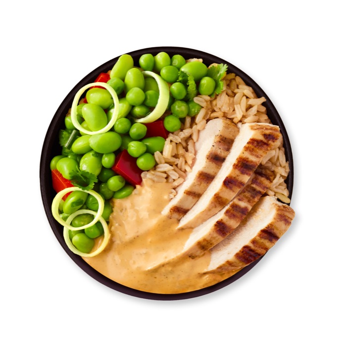 little Thai chicken curry from the itsu menu