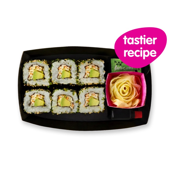 the California rolls from the itsu menu