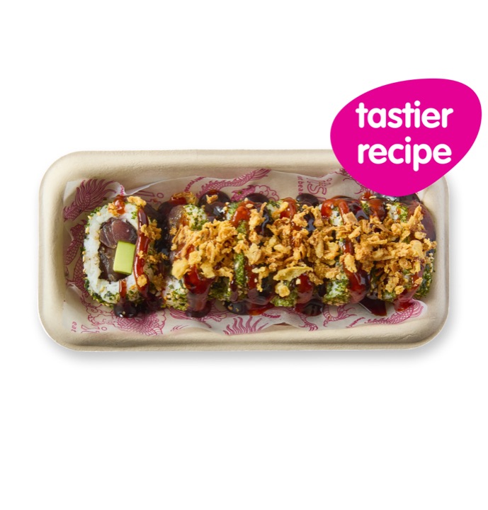 the spicy tuna dragon from the itsu menu
